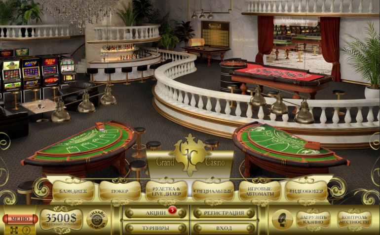 Интернет казино grand casino отзывы